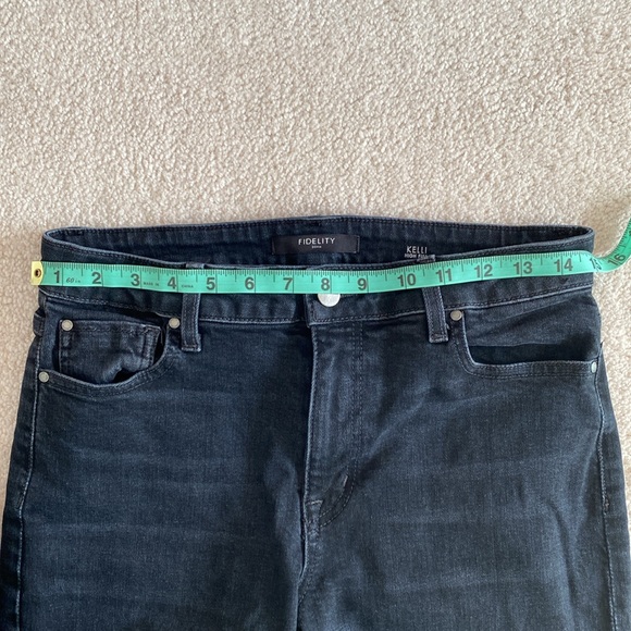 Fidelity Kelli High Rise Jeans in Black size 29 - Picture 12 of 12